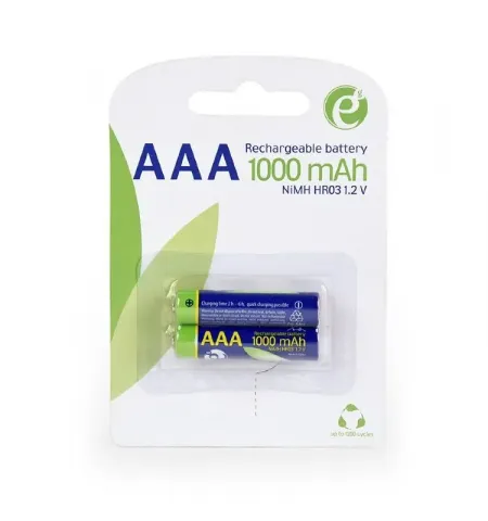 Аккумуляторы Energenie EG-BA-AAA10-01, AAA, 1000мА·ч, 2шт.