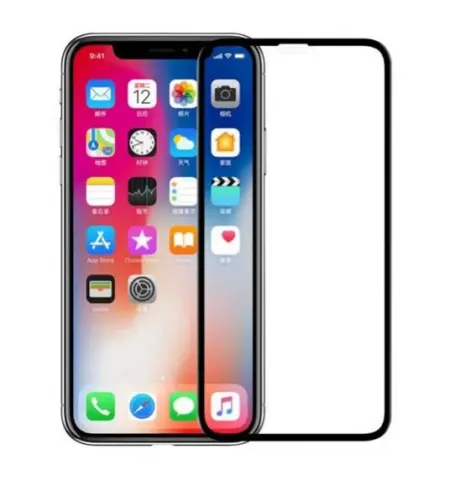 Защитное стекло Nillkin iPhone Xs Max 3D CP + Max - Tempered Glass, Чёрный