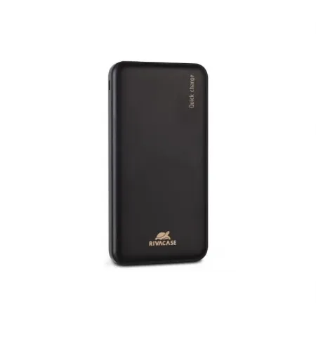 Acumulator extern RivaCase VA2537, 10000mAh, Negru