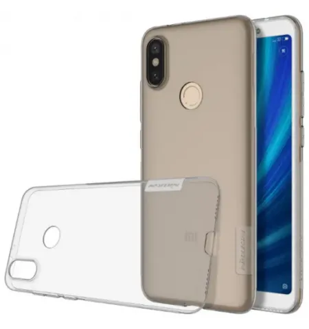 Husa Nillkin Mi A2 Lite / 6 Pro - Ultra thin TPU - Nature, Gri