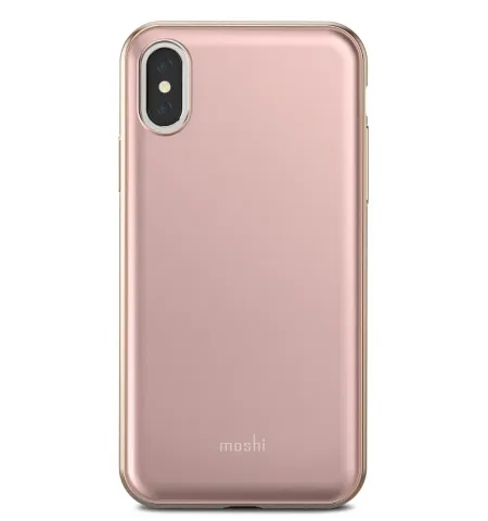 Чехол Moshi iGlaze - iPhone XS/X, Розовый