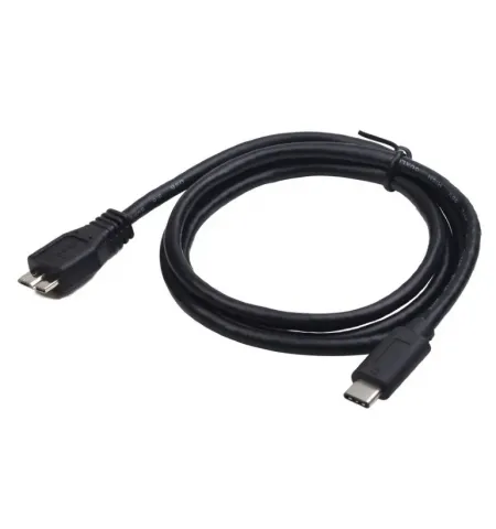 Cablu incarcare si sincronizare Cablexpert CCP-USB3-mBMCM-1M, USB Type-C/micro-USB, 1m, Negru