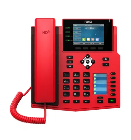 Telefon IP Fanvil X5U-R, Rosu