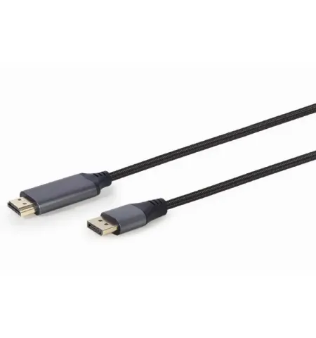 Cablu Video Cablexpert CC-DP-HDMI-4K-6, DisplayPort (M) - HDMI (M), 1,8m, Negru