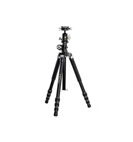 Trepied/Monopod Vanguard VEO3T+ 234AB, Cap cu bila cu doua axe, Negru