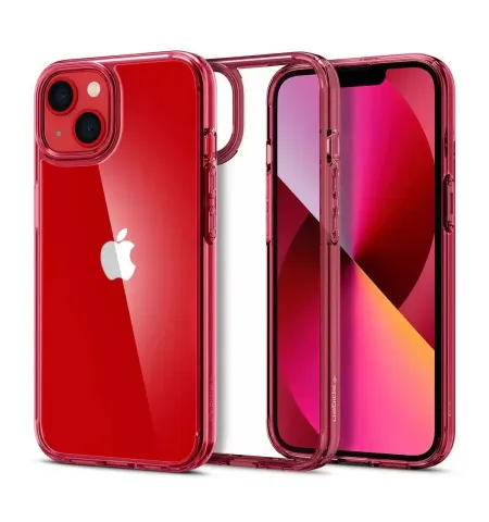 Чехол Spigen iPhone 13, Ultra Hybrid, Red Crystal