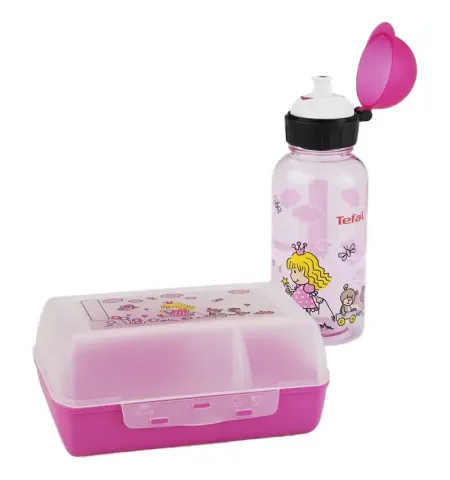 Set pentru pr?nz pentru copii Tefal Princess, Roz