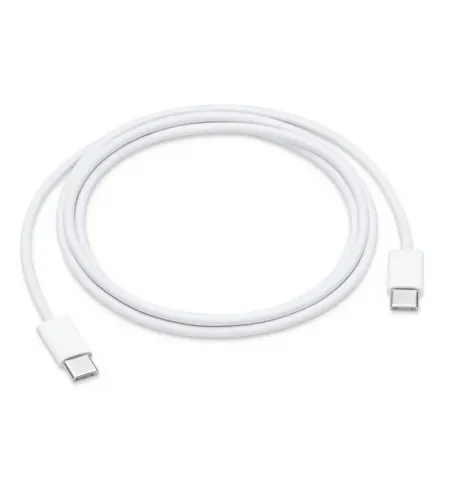 Cablu incarcare si sincronizare Apple MUF72ZM/A, USB Type-C/USB Type-C, 1m, Alb