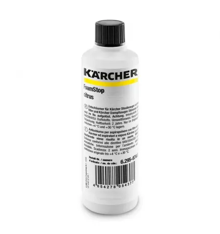 Жидкость против пены с антиаллергенным ароматом цитрусовых Karcher, 125мл