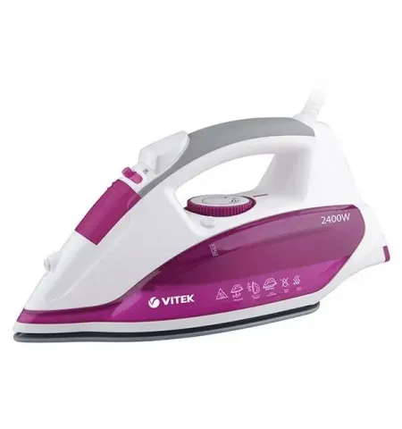 Fier de calcat VITEK VT-1262, 2400W, Roz