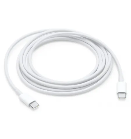 Cablu incarcare si sincronizare Apple MLL82ZM/A, USB Type-C/USB Type-C, 2m, Alb