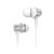 BOROFONE BM22 SILVER (095453) BOUNDLESS UNIVERSAL EARPHONES WITH MIC, SPEAKER 10MM, CABLE LENGTH 1.2M, MICROPHONE, SUPPORT FOR APPLE AND ANDROID