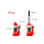 ДОМКРАТ 4-T БУТЫЛКА 2-Х ШТОКОВЫЙ NC-01-DB0704