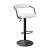 SCAUN SB-31~WHITEPU+BLACK LEG
