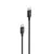 CABLU DE ÎNCĂRCARE ȘI DATE CELLULARLINE POWER BRAIDED NEGRU