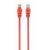 UTP CAT.5E PATCH CORD, 0.25M, RED