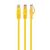 UTP CAT6 PATCH CORD, 0.5 M, YELLOW