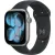 APPLE WATCH SERIES 11 GPS, 46MM SPACE GRAY ALUMINIUM CASE WITH BLACK SPORT BAND - S/M, MEV04