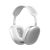 РЕПЛИКА AIRPODS MAX НАКЛАДНЫЕ НАУШНИКИ BLUETOOTH P9, СЕРЕБРИСТЫЙ