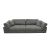 CANAPEA EXTENSIBILĂ NEAPOLI DARK GREY