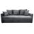 CANAPEA EXTENSIBILĂ VERSALI DARK GREY