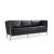 CANAPEA SALVADOR-3 BLACK