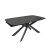 MASĂ EXTENSIBILĂ ASIA BLACK GOLD 180/230/280X98