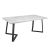MASĂ FRIDA BETON+BLACK LEGS 180X90