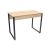 MASA BIROU SMALL 100X55 SONOMA/BLACK