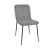 SCAUN SMART GREY VELVET