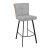 SCAUN DE BAR LORENZ GREY
