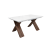 MASA EXTENSIBILA MADRID WHITE TOP+ITALIAN LEGS
