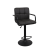 SCAUN BAR SB-042 BLACKPU+BLACK LEG