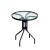 MASA BISTRO 60CM NEGRU H-70CM OM-991859