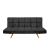 CANAPEA EXTENSIBILA LM-58 BLACK VELVET