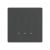 MOES ZIGBEE STAR RING SMART PUSH BUTTON SWITCH 3 GANG (NEUTRAL OPTIONAL), GREY