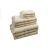 PROSOP DE BAIE OLIVE 70X140 CM, 500G/M2, CANNOLI CREAM