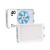 PORTABLE LED VIDEO LIGHT 40W, BI-COLOR (2500K-9000K), RECHARGEABLE BATTERY, WHITE