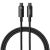 CABLE TYPE-C - TYPE-C, 240W, 1M, GOLD BASEUS TUNGSTEN, CAWJ040001