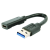 ADAPTER TYPE-C FEMALE/ USB3.0 MALE, AF/CM, CABLEXPERT, A-USB3-AMCF-01