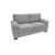 CANAPEA OSLO (2LOCURI)~GREY