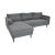 CANAPEA CITY ~STINGA DARK GREY