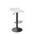 SCAUN BAR SB-12~WHITE+BLACK LEG