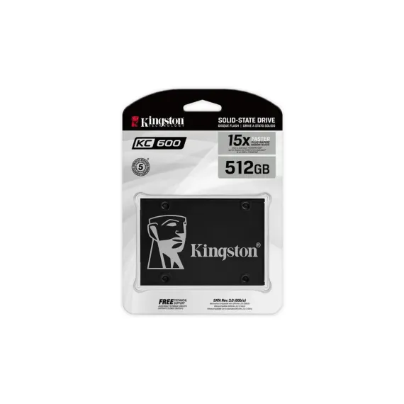 SSD KINGSTON KC600 512ГБ, SKC600/512G
