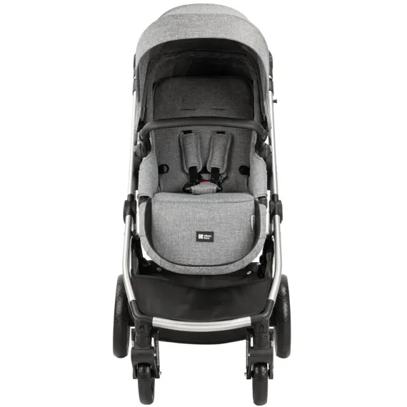 КОЛЯСКА 3-В-1 KIKKA BOO UGO, СЕРЫЙ