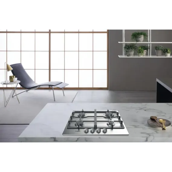 ГАЗОВАЯ ВАРОЧНАЯ ПАНЕЛЬ WHIRLPOOL TKRL 660 IX, НЕРЖАВЕЮЩАЯ СТАЛЬ