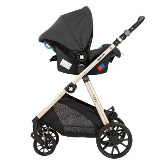 КОЛЯСКА 3-В-1 KIKKA BOO CHERIE, СЕРЫЙ