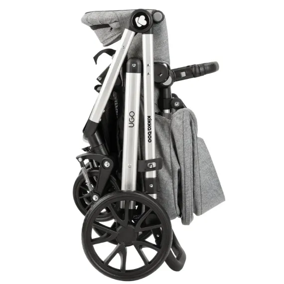 КОЛЯСКА 3-В-1 KIKKA BOO UGO, СЕРЫЙ
