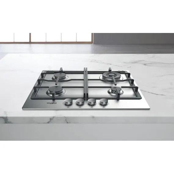 PLITA PE GAZ WHIRLPOOL TGML 661 IX, OTEL INOXIDABIL