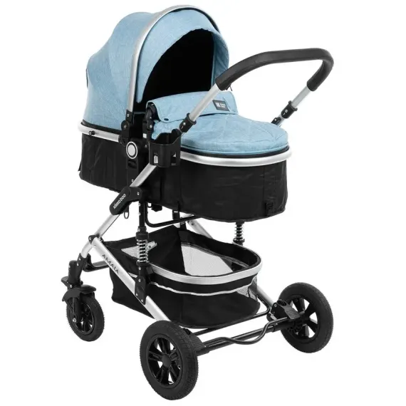 КОЛЯСКА 3-В-1 KIKKA BOO AMAIA, СИНИЙ